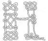 Knotted Alphabet H Knotted Alphabet H