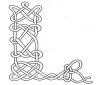Knotted Alphabet L Knotted Alphabet L