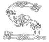 Knotted Alphabet S Knotted Alphabet S